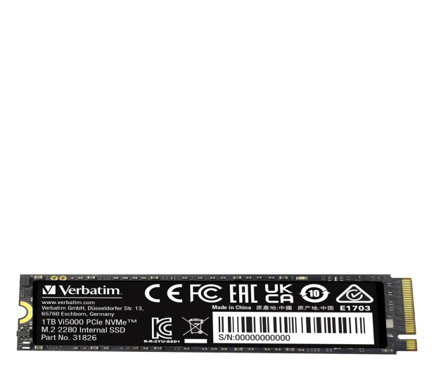 Verbatim 1TB M.2 PCIe Gen4 NVMe Vi5000 - 1216351 - zdjęcie 3
